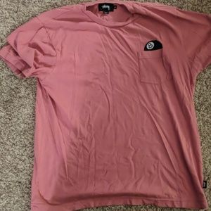 Stussy Medium Pink 8 Ball Shirt